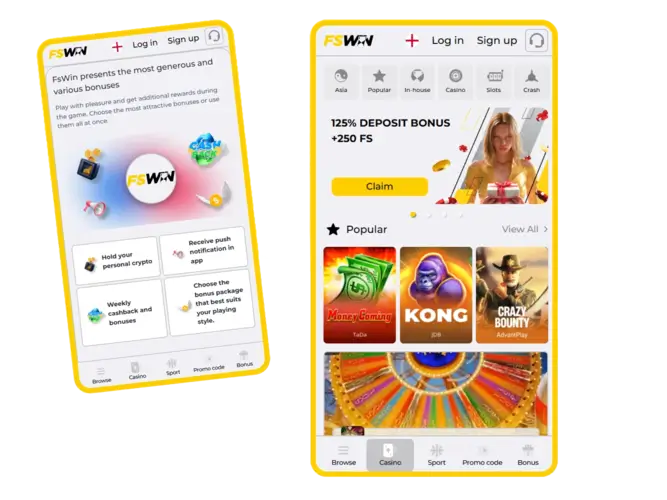 FSWIN Casino app